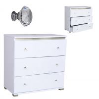 Art. Decoration - 016A GLAMOUR Komoda | chrom