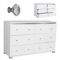 Art. Decoration - 019A GLAMOUR Komoda | chrom