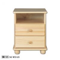 Drewmax - SOSNA Szafka nocna SN 105