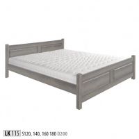 Drewmax - SOSNA Łóżko LK115