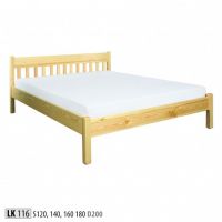 Drewmax - SOSNA Łóżko LK116