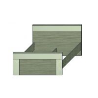 MEBLOMIX - Latino Łóżko 144