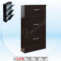 Art. Decoration - 137B Szafka na buty bez wstawki aluminiowej