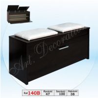 Art. Decoration - 140B Szafka na buty bez wstawki aluminiowej