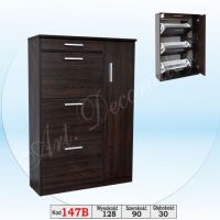 Art. Decoration - 147B Szafka na buty bez wstawki aluminiowej