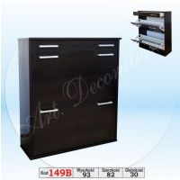 Art. Decoration - 149B Szafka na buty bez wstawki aluminiowej