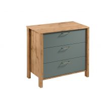 GAŁA MEBLE - INDYGO Green Komoda K3S