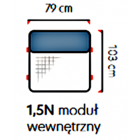 UNIMEBEL - DIVERSO II Moduł 1.5N