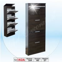 Art. Decoration - 162A Szafka na buty z wstawką aluminiową