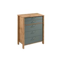 GAŁA MEBLE - INDYGO Green Komoda K5S