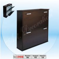 Art. Decoration - 199B Szafka na buty bez wstawki aluminiowej