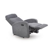 HALMAR - OSLO Fotel | Funkcja relaks | Ciemny popiel