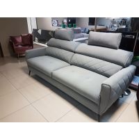 FENIKS MEBLE - SCANDIC Sofa 3F z funkcją spania + 2x zagłówek | MATT VELVET 85 | DOSTĘPNA OD RĘKI