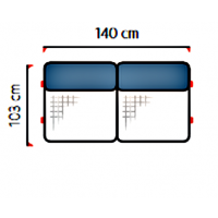 UNIMEBEL - DIVERSO II Moduł 2F.PJ z pojemnikiem