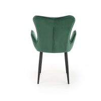 HALMAR - K427 Krzesło | Ciemny zielony