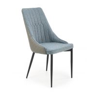 HALMAR - K448 Krzesło | Niebieski / Jasny popiel