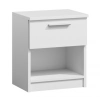 FURNITEX - 5 Szafka nocna | Biała
