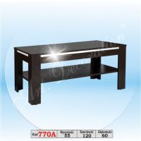 Art. Decoration - 770A Ława z wstawką aluminiową