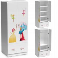 PLASTIKO - Szafa Dziecięca z Motywem | 2-drzwiowa