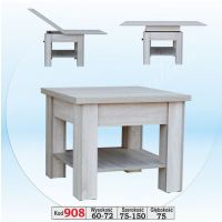 Art. Decoration - 908 Ławostół rozsuwany z półką