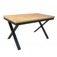 MOSKAŁA MEBLE - Stół 978 | Blat Laminat | Nogi czarne stal malowana proszkowo