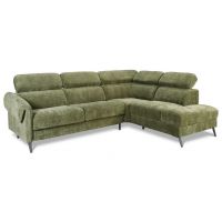 FENIKS MEBLE - BERGAMO Narożnik 2,5FL-EM-OTMR//OTML-EM-2,5FR | Z funkcją spania typu włoskiego | Z pojemnikiem na pościel