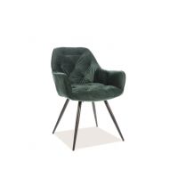 SIGNAL - CHERRY Krzesło Velvet | Tkanina | Zielony Bluvel 78