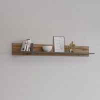 HELVETIA MEBLE WIERUSZÓW - CROSS Półka 24N6MY02 | Dąb wotan / dab wotan-czarny