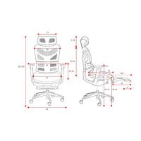 DIABLO CHAIRS - DIABLO V-MASTER Fotel Obrotowy | Zgodny z Rozporządzeniem z 2023 roku