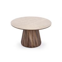 HALMAR - DIAVOLA Ława | Spiek- trawertyn/orzech