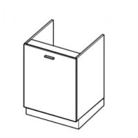 LAYMAN - ELIN Szafka DZ6 | Dolna 60 | 1 drzwi | Zlewozmywakowa
