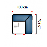 UNIMEBEL - DIVERSO II Moduł E Narożny