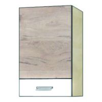 FADOME - ECONO Szafka ECO-32G Kuchenna | 45 cm | Górna | Korpus sonoma | Okucia Basic