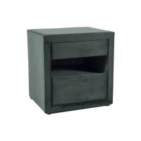 SIGNAL - ET-003 Velvet Szafka nocna | Zielony Bluvel 78 | z PL