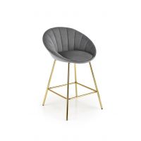 HALMAR - H-112 Krzesło barowe | popielaty