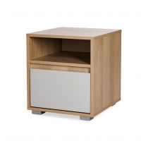 KLUPŚ - DALIA Stolik Nocny Buk-popiel