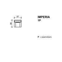 Meblomak - IMPERIA Fotel 1P z pojemnikiem