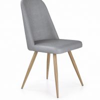 HALMAR - K214 Krzesło | Popiel | Dąb miodowy