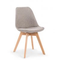HALMAR - K303 Krzesło | jasny popiel