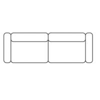 FENIKS MEBLE - LOGO Sofa 3 Bez funkcji spania