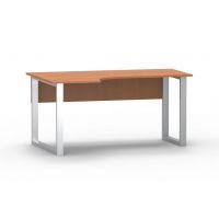 SEKTOR GROUP - Biurko M00174 | Na Stelażu Metalowym | 140x70 cm | 1-osobowe | Wolnostojące | Kształtowe