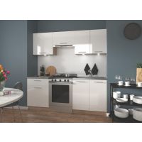 HALMAR - MARIJA 200 Kuchnia Zestaw | biały/dąb sonoma | z EU