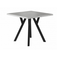 SIGNAL - MERLIN Stół 90-240x90 | Efekt Betonu | Czarny | z PL