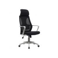 SIGNAL - Fotel obrotowy Q-095 | Czarny | Stelaż Szary