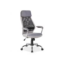 SIGNAL - Q-336 Fotel Obrotowy | Szary