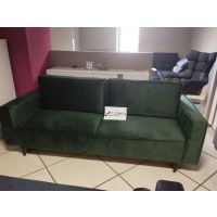 Gawin - OTTA Zielona sofa z funkcją spania i pojemnikiem | DOSTĘPNA OD RĘKI