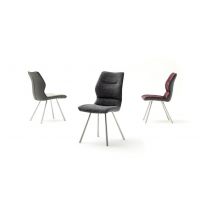 MC AKCENT - ORLANDO 4 Krzesło | Tkanina przód cappuccino | Ekoskóra tył szara | OR4E62CX