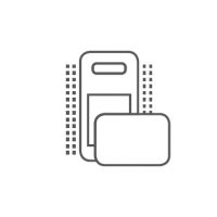 FENIKS MEBLE - PESARO Półka na laptop PLU i USB