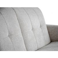 Mars Meble - PERONI 160 Sofa na stelażu włoskim | funkcja spania i materac oraz pojemnik