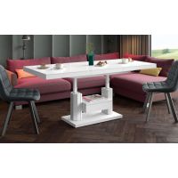 HUBERTUS - QUADRO MAX Ławostół | Biały mat | Biały połysk